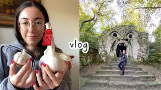 Italian vlog vita quotidiana tra ottobre e novembre andiamo ad Arezzo e al Sacro Bosco [upl. by Magna]