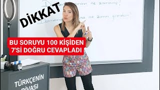 🚨SORU HANGİ ÖGEYİ BULDURMAYA YÖNELİK [upl. by Salene]