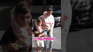 Kourtney Kardashian Shows Off Her Amazing Street Style While Out Running Errands With Mason Disick [upl. by Hachman]