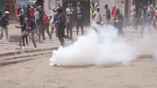 Protests continue in Kenya as some are now calling for the president to step down [upl. by Maren]