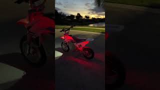 Razor MX650 SX500 MX500 with 48V battery stock motor  go faster [upl. by Koerner223]