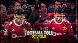 Football Cold Cc  Alight Motion Tutorial Like AE Preset [upl. by Gerrie]