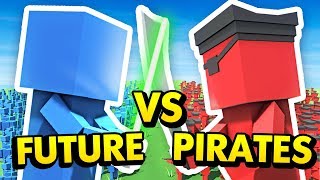 PIRATES vs FUTURE UNITS IN ANCIENT WARFARE 3 Ancient Warfare 3 Funny Gameplay [upl. by Kingston]