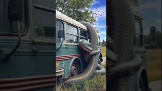 Ai nature exploration aiart bussnake trainsnake train viralshorts wow sampvalavideo snake [upl. by Ained188]