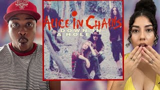 ALICE IN CHAINS  DOWN IN A HOLE  REACTION [upl. by Eidda577]