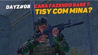 Botamos Mina em Tisy Surpresa na Floresta Dayz08 Ft Dn Dv e Lc [upl. by Doe246]