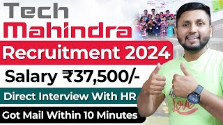 Tech Mahindra Recruitment 2024  Freshers Jobs  Tech Mahindra Jobs For Freshers  Tech Mahindra Job [upl. by Aisela]