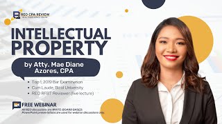 Intellectual Property by Atty Mae Diane Azores [upl. by Scot164]