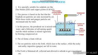 FROTH FLOATATION PROCESS [upl. by Yzmar]