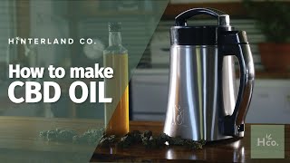 How to Make CBD Oil at Home [upl. by Kcirtapnaes]