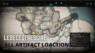 Ledecestrescire  All Artifact locations  Assassins Creed Valhalla [upl. by Nimajaneb670]