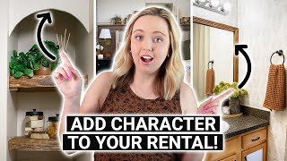 10 Ways to Add Character to Any Apartment EASY amp AFFORDABLE Renterfriendly ideas [upl. by Niamrej]