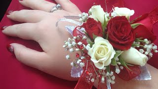 Hunting For a Corsage For Prom  Fake or Fresh Flowers How To Make Corsage [upl. by Adliw]