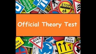 Topic Attitude 50 Questions  Official Driving Theory Test [upl. by Erihppas]