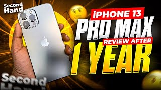 🔥 Second Hand  Refurbished iPhone 13 Pro Max Review After 1 year  should you buy in 2024  2025 [upl. by Neirrad403]