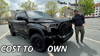 2024 Toyota Tundra Trd Pro  Cost To OwnFeatures [upl. by Lucia889]