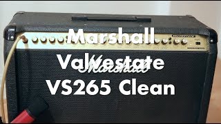 Marshall Valvestate VS265 Clean Channel [upl. by Rider984]