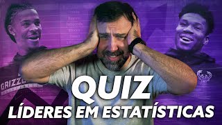 QUIZ líderes nas ESTATÍSTICAS de cada time [upl. by Fita139]