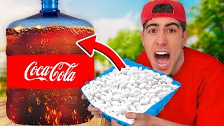 100 CAPAS DE MENTOS VS COCA [upl. by Mccarty]