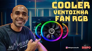 Confira o review do Kit 3 Cooler Ventoinha Fan Rgb 120mm 12cm BpcKdlArgb Controle Remoto e Hub [upl. by Ronaele299]