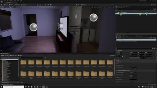 Unreal engine 5 skylight captured cubemap on indoor reflections planar reflections with lumen [upl. by Evanne]