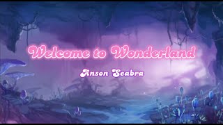 Anson Seabra  Welcome to Wonderland  Lyrics [upl. by Beard9]