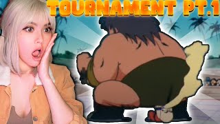 THIS WASNT CENSORED KRILLIN VS BACTERIAN Dragon Ball Reaction Ep 20 Elimination Round [upl. by Bil]