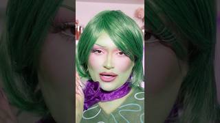 Disgust 💚🫶🏼 disgustmakeup halloween halloweenmakeup makeup trending [upl. by Rosenthal]