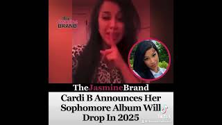 Cardi B Announced Her Sophomore Album Will Be Out 2025 [upl. by Arikat]