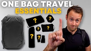 Don’t Forget These 24 One Bag Travel Essentials in 2024 Packing Tips [upl. by Aihsei]