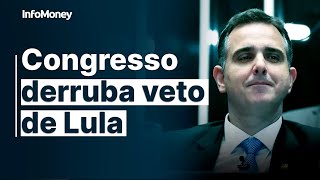 AGORA Congresso derruba veto de Lula à desoneração da folha de pagamento [upl. by Atirihs963]