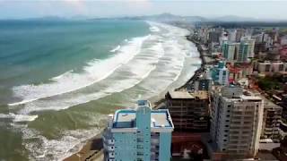 Praia de Gravatá  Navegantes  Santa Catarina Imagens Aéreas de Drone [upl. by Noret412]