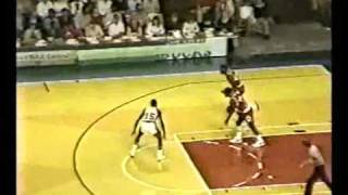 MICHAEL JORDAN His second NBA game 19841027 [upl. by Benton]