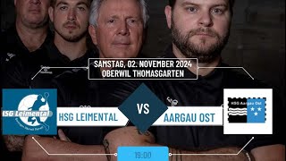 SPL2 LiveStream HSG Leimental  HSG Aargau Ost [upl. by Flodur]