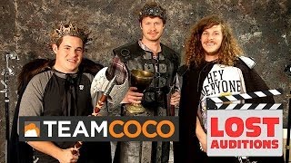 The Cast Of Workaholics quotGame Of Thronesquot Audition Reel  CONAN on TBS [upl. by Nnaihs427]