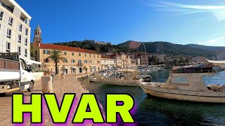 Hvar Croatia Walking Tour [upl. by Marino]