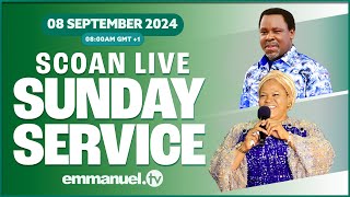 EMMANUEL TV LIVE  THE SCOAN SUNDAY LIVE SERVICE BROADCAST  08092024 tbjoshua emmanueltv scoan [upl. by Dorion]