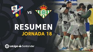 Resumen de SD Huesca vs Real Betis 02 [upl. by Aihtyc]