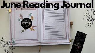 June Amazing Readathon Journal Set Up [upl. by Lienad]