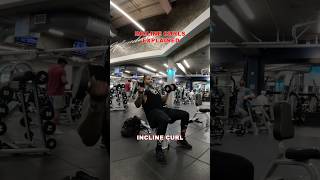 Incline Curls Cues Explained bullishmentality [upl. by Notsnhoj]