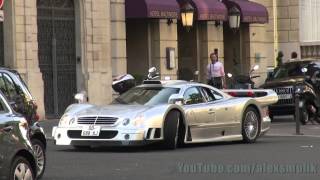 Mercedes CLK GTR in Paris [upl. by Shirlene61]