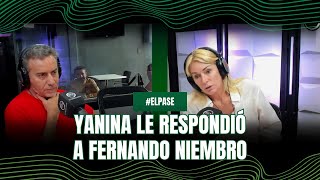 YANINA LATORRE LE RESPONDIÓ A FERNANDO NIEMBRO  ElPase de Luis Majul y Yanina [upl. by Zimmerman507]