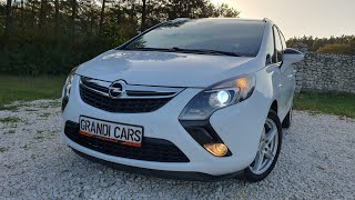 Opel Zafira Tourer 2014 16 ecoFlex 136KM Prezentacja Samochodu [upl. by Enerol]