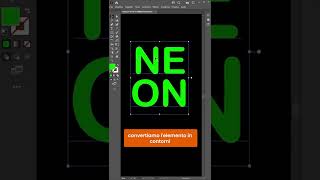 Effetto neon con Adobe Illustrator [upl. by Lloyd]