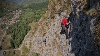 ROMANIA VIA FERRATA  BAIA DE FIER Episode 1  Pantera Roz D [upl. by Lara]