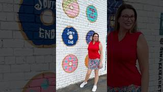 Donuts and Wall Art in SouthEnd Charlotte NC with my friend Viktoria Winslow [upl. by Adah]