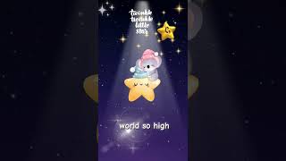 Twinkle Twinkle Little Star Poem🎶 twinkletwinkle shorts [upl. by Etnod]