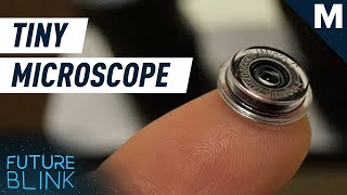 A Smartphone Microscope The Size Of Your Finger  Future Blink [upl. by Eachern245]