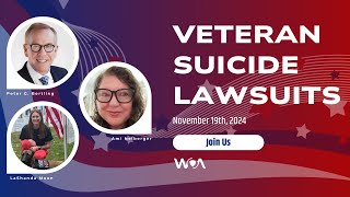 Veteran Suicide Lawsuits Roundtable [upl. by Eatnad]