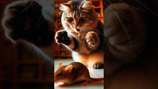 Cat catch the rat 😋🤭 cat lovecats [upl. by Aurie]